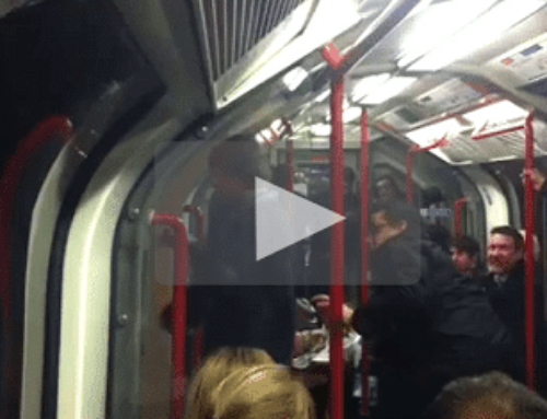 Videos de gente loca en el metro de Londres