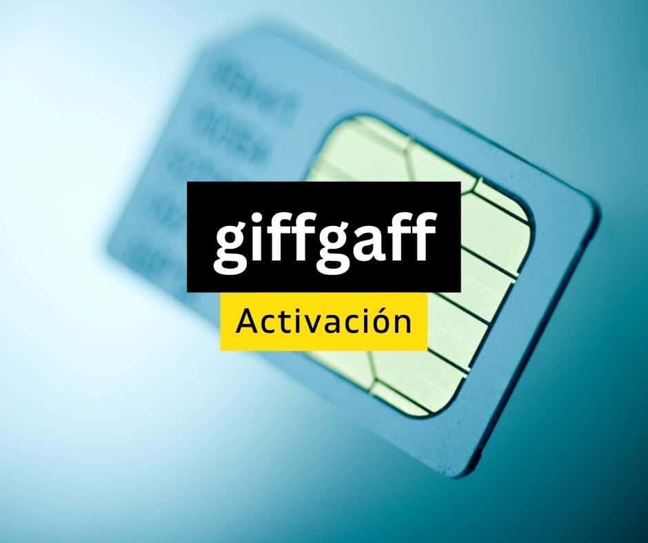 Cómo solicitar tu tarjeta sim giffgaff gratis desde España