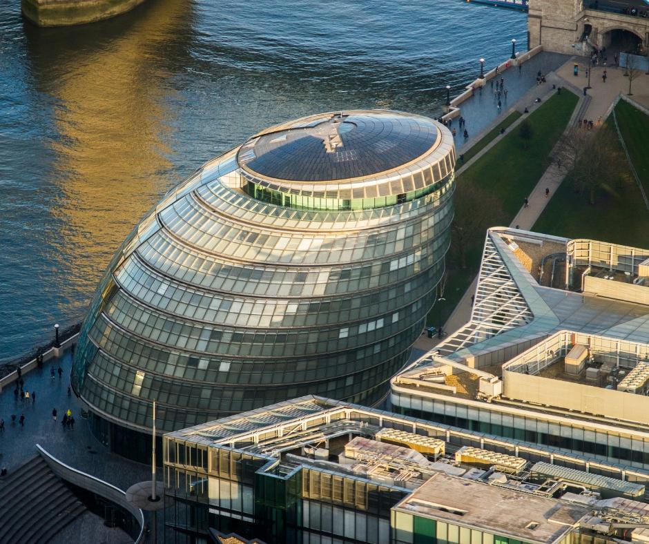 Vista del Edificio del Alcalde de Londres.